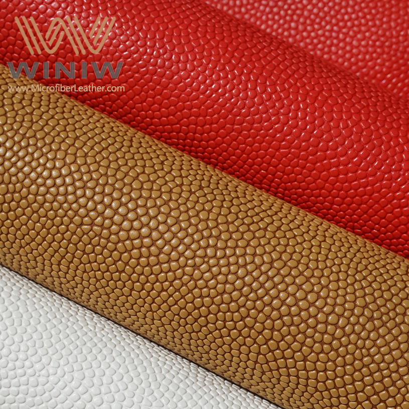 Faux Basketball Leather Fabric
