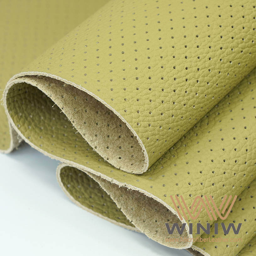 Perforated Microfiber Leather