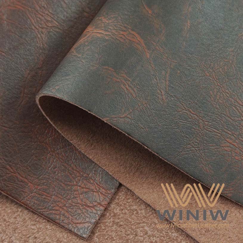 Micro Fiber PU Synthetic Leather Fabric For Sofa
